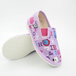 Detské papuče RAK 943022 - Abeceda fialová