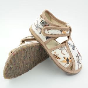 Detské inovatívne papuče RAK 100015-4 Chrobáky