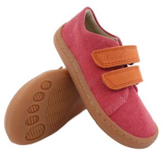 Detské barefoot plátenky Froddo Vegan G3130229-4 FUXIA