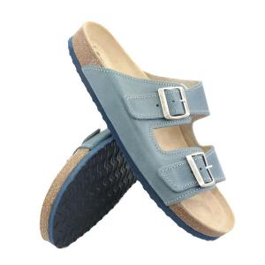 Šľapky Protetika ORS T 18 Walker rifľovo-modrá vzor 95