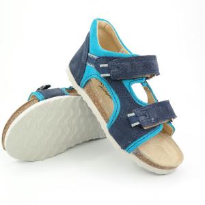 Detské sandále Protetika ORS T 32 Rimini tyrkys-modrá vzor 94