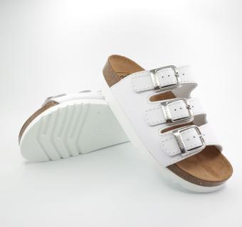 Zdravotná obuv Scholl, RIO WEDGE AD white