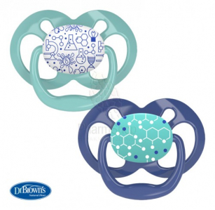 Dr. Brown’s Cumlík Advantage 6-18m 2ks modrý (PA22002)