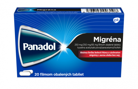 Panadol Migréna tbl flm 250 mg/250 mg/65 mg 1x20 ks