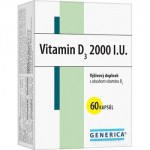 GENERICA Vitamin D3 2000 I.U.