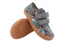 Detské barefoot plátenky Froddo G1700355-1 GREY