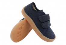 Detské barefoot plátenky Froddo G1700355-6 DARK BLUE