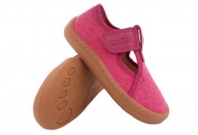 Detské barefoot plátenky Froddo G1700354 FUXIA