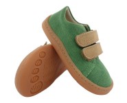 Detské barefoot plátenky Froddo G3130229-1 GREEN