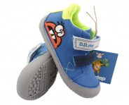 Barefoot plátenky D.D.Step C063-313M BERMUDA BLUE