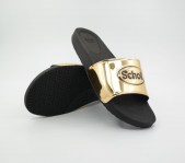 Šľapky SCHOLL WOW general comfort gold/black