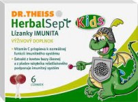 HerbalSept Kids Lízanky Imunita 6 lízaniek 